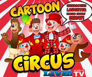 Advert: http://www.beaconwantage.co.uk/events/cartoon-circus-live/