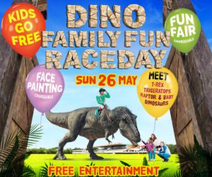 Advert: https://www.uttoxeter-racecourse.co.uk/whats-on/dino-family-fun-raceday