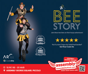 Advert: https://assemblyfestival.com/whats-on/468-a-bee-story
