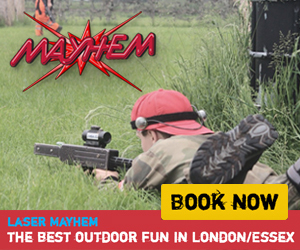 Advert: https://www.laser-mayhem.co.uk