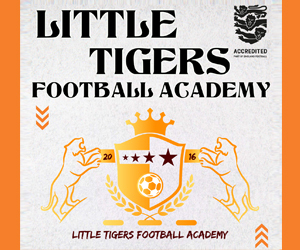 Advert: https://littletigersfootballacademy.com/