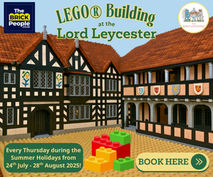 Advert: https://www.lordleycester.com/lord-leycester-events/lego-at-the-lord-leycester/