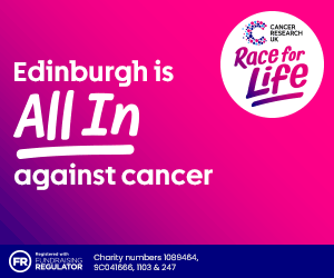 Advert: https://raceforlife.cancerresearchuk.org/find-an-event?q=edinburgh%2C+UK&size=n_20_n&utm_source=primarytimes&utm_medium=cpm/display&utm_campaign=rmrfl2026mar_edinburgh&utm_content=primarytimes