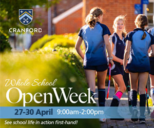 Advert: https://www.cranfordschool.co.uk/