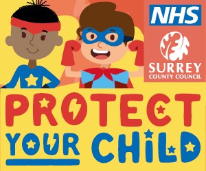 Advert: https://www.healthysurrey.org.uk/immunisations