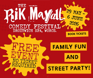Advert: https://www.rikmayallcomedyfestival.com/