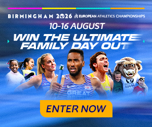 Advert: https://www.birmingham26.com/home/competitions/european-athletics-championships/primary-times