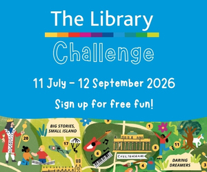 Advert: https://gloslibraries.uk/welcome-library-challenge