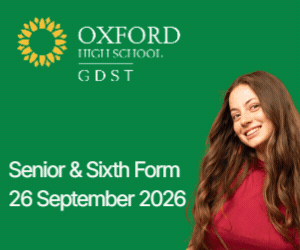 Advert: https://oxfordhigh.gdst.net/admissions/open-days/
