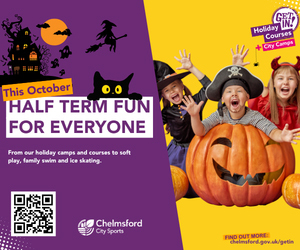 Advert: https://www.chelmsford.gov.uk/leisure-centres/who/kids-activities/holiday-activities/