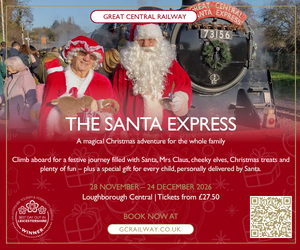 Advert: https://www.gcrailway.co.uk/tracking/2026-santa-express-primary-times